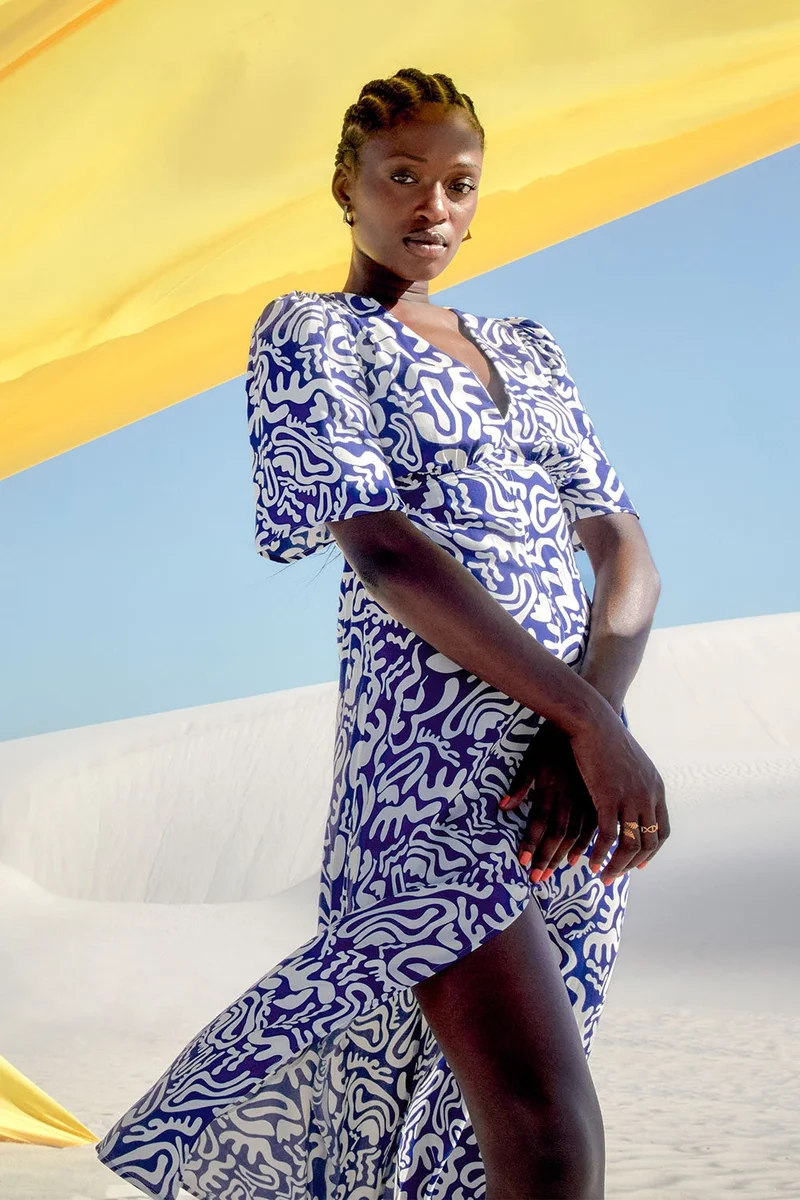 Robe Muse Fusion Bleu