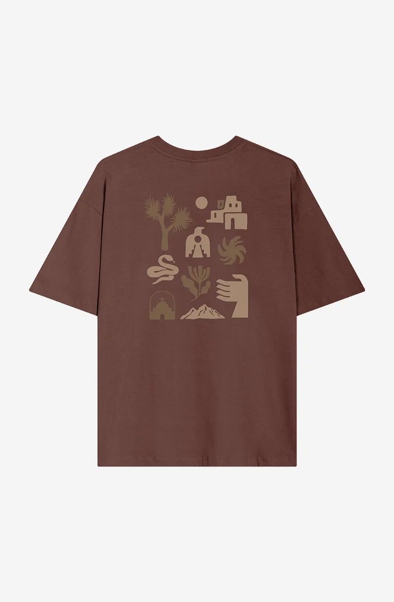 Element West - T-shirt marron