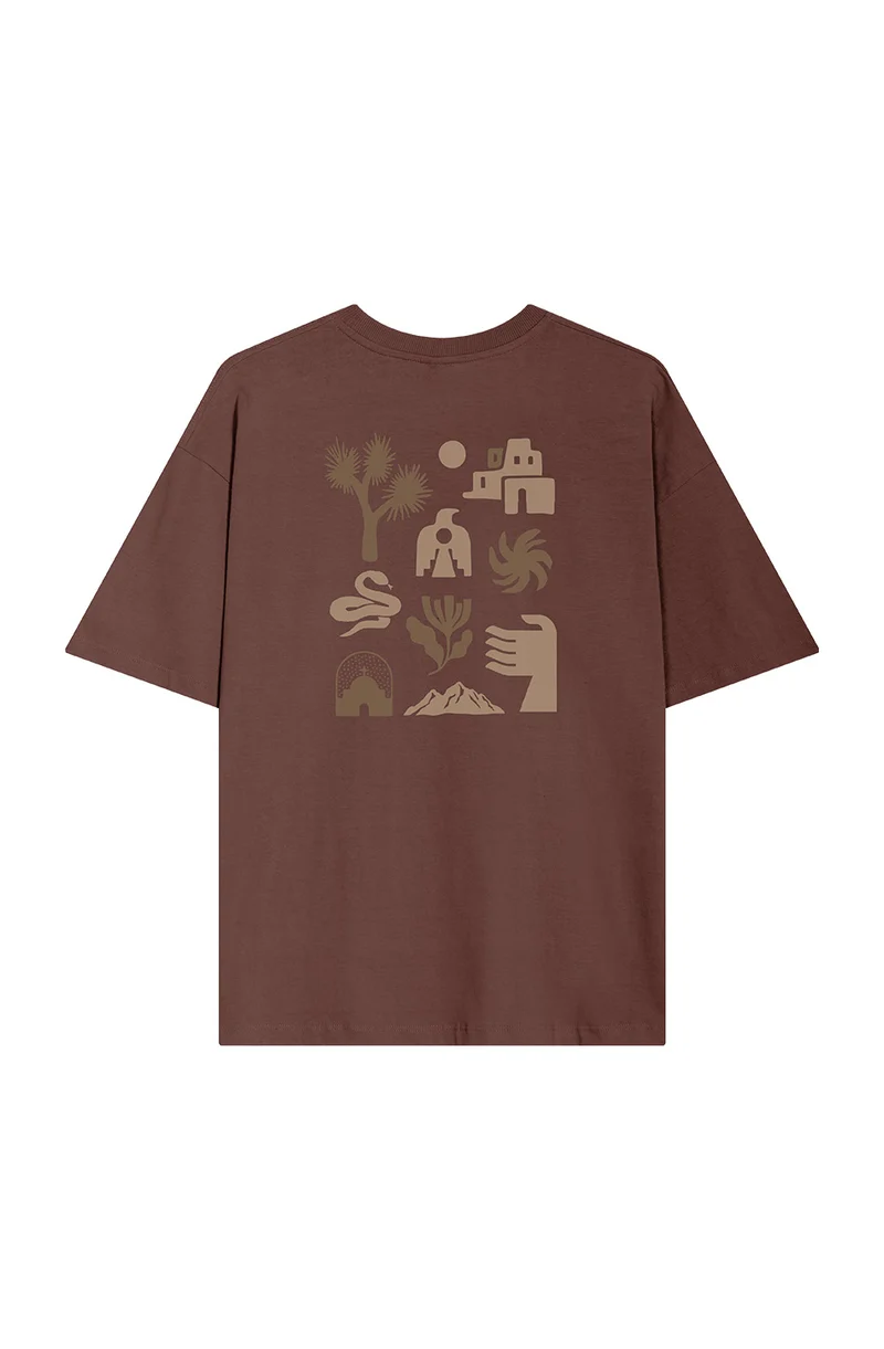 Element West - T-shirt marron