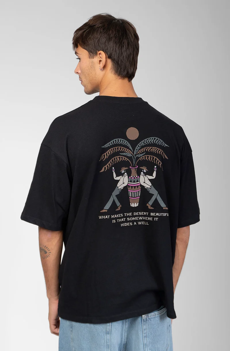 Mezcal West T-shirt noir
