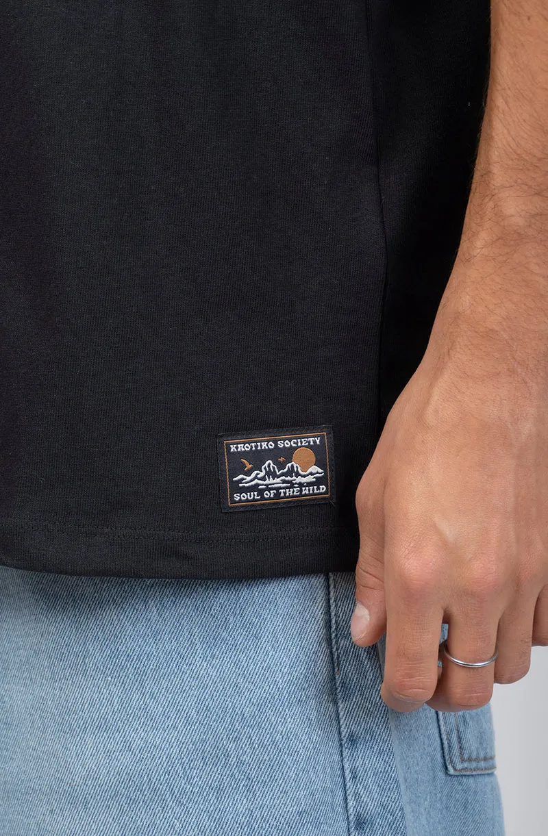 Mezcal West T-shirt noir