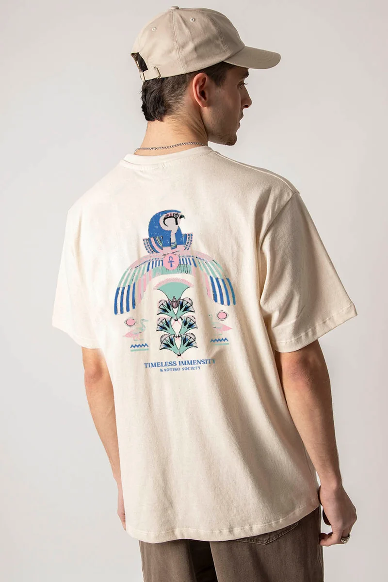 Camiseta Organic Cotton Timeless Immensity Tabacco