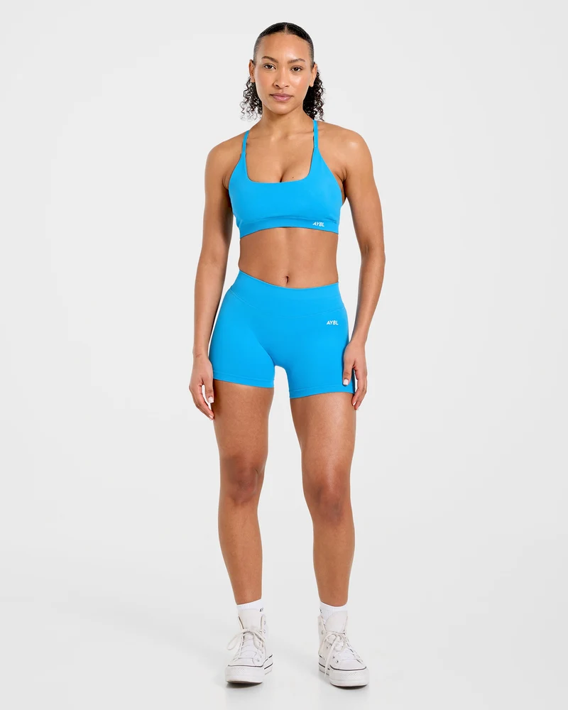 Enhance Seamless Shorts | 3.5" - Summer Cobalt