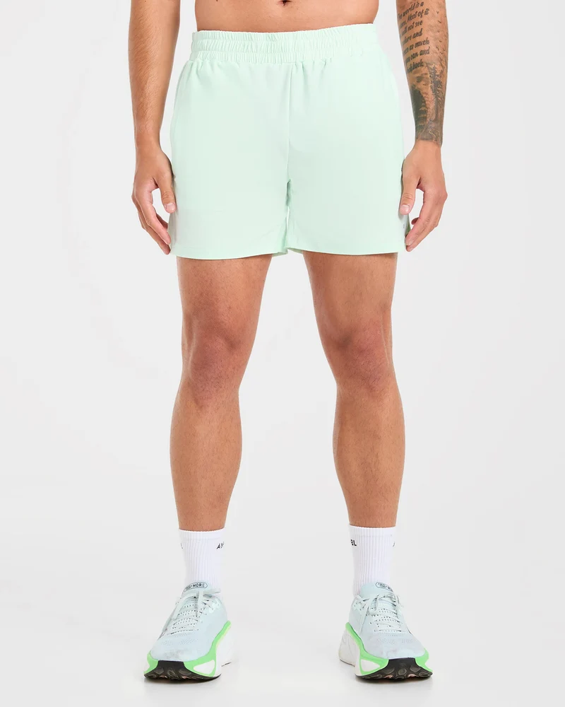 Run 5" Shorts - Cool Mint