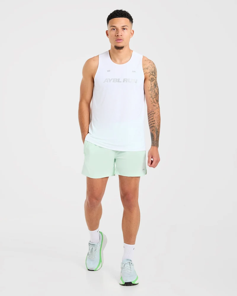 Run 5" Shorts - Cool Mint