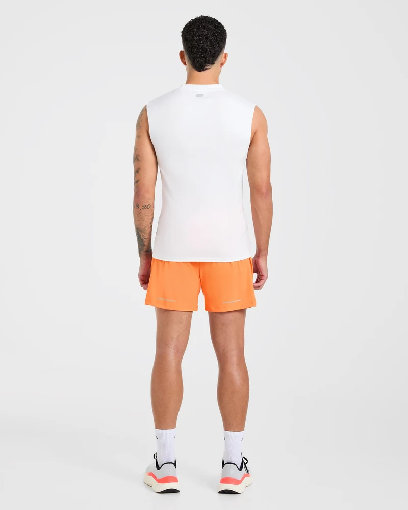 Run 5" Shorts - Bright Orange