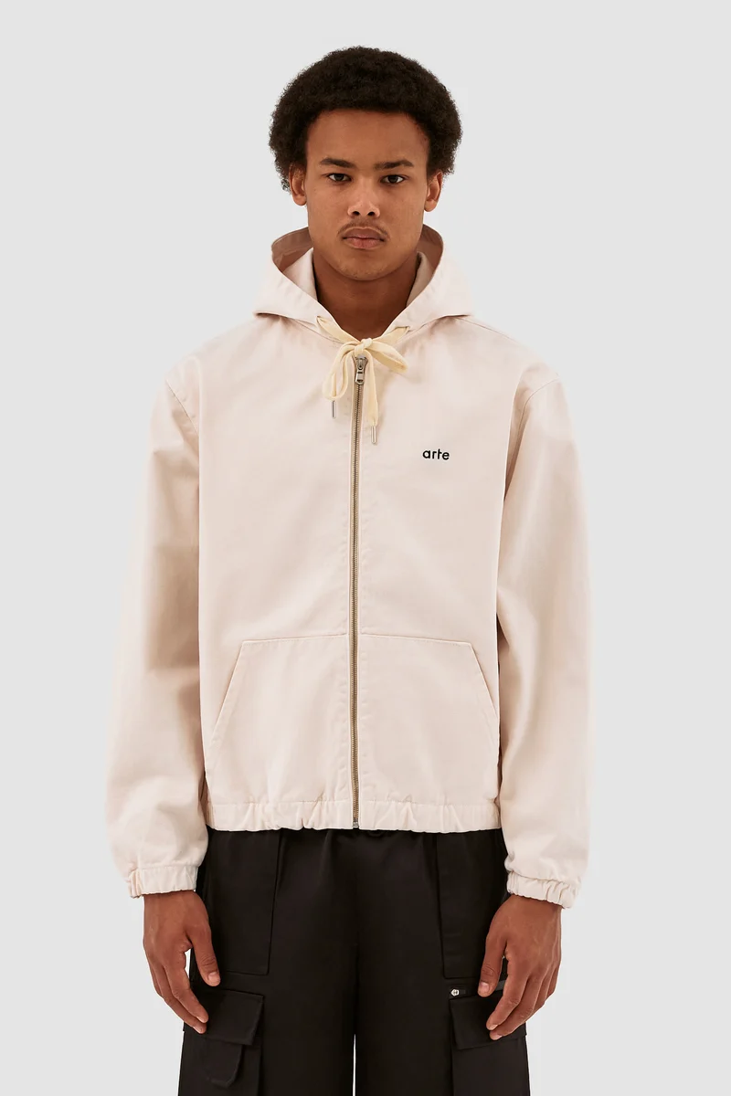 Veste à capuche Jonas - Crème