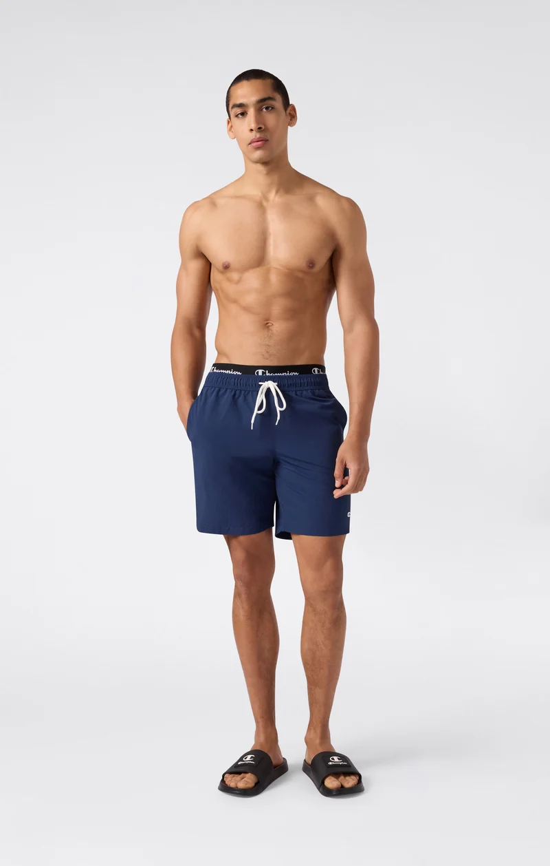 Men’s Board Fit Swim Shorts with Elasticated Waistband
