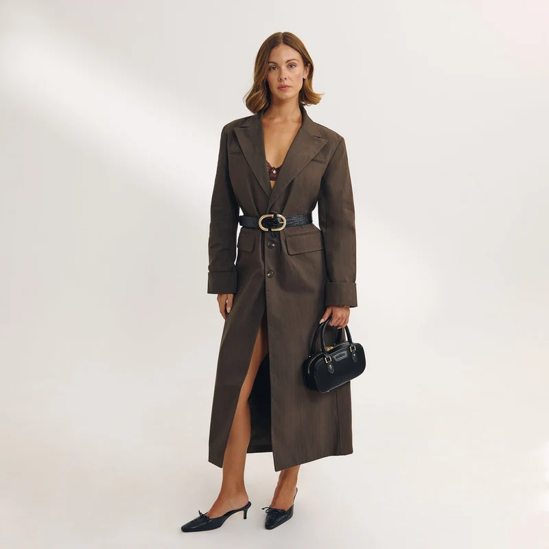 Blazer Oversize - Marron Foncé