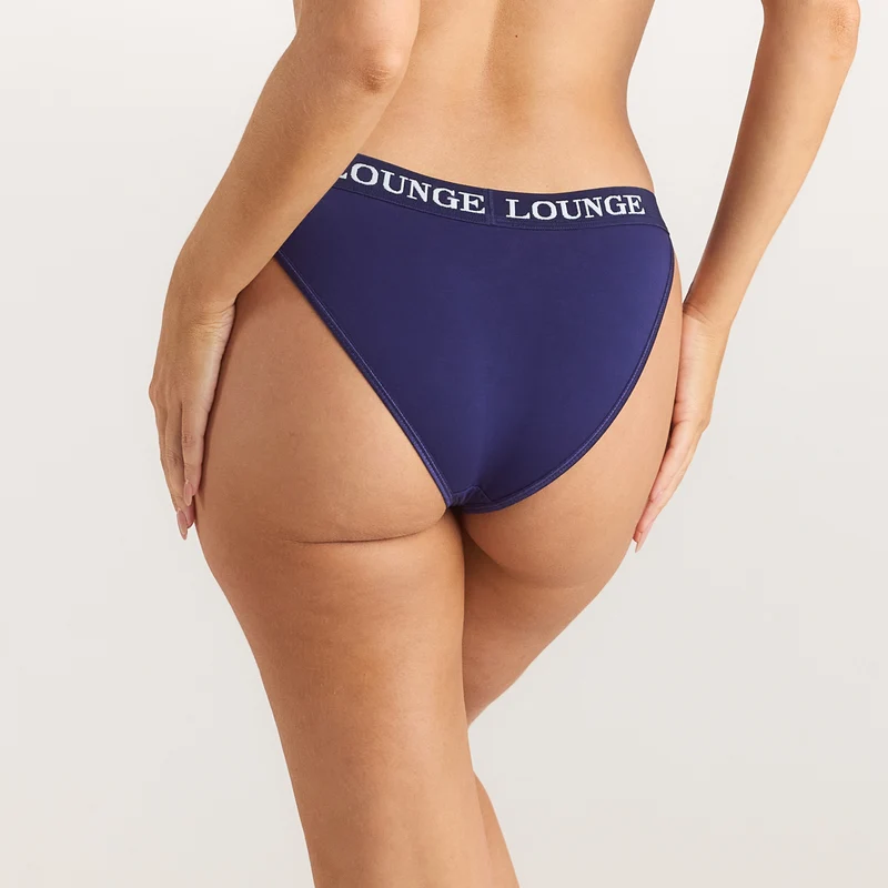 Culotte Bamboo Triangle - Bleu Marine