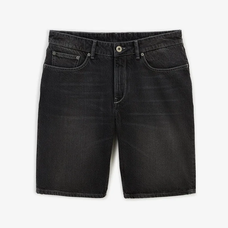 Bermuda 331 tapered en jean gris foncé