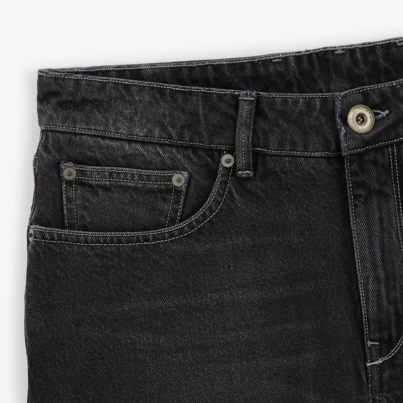 Bermuda 331 tapered en jean gris foncé
