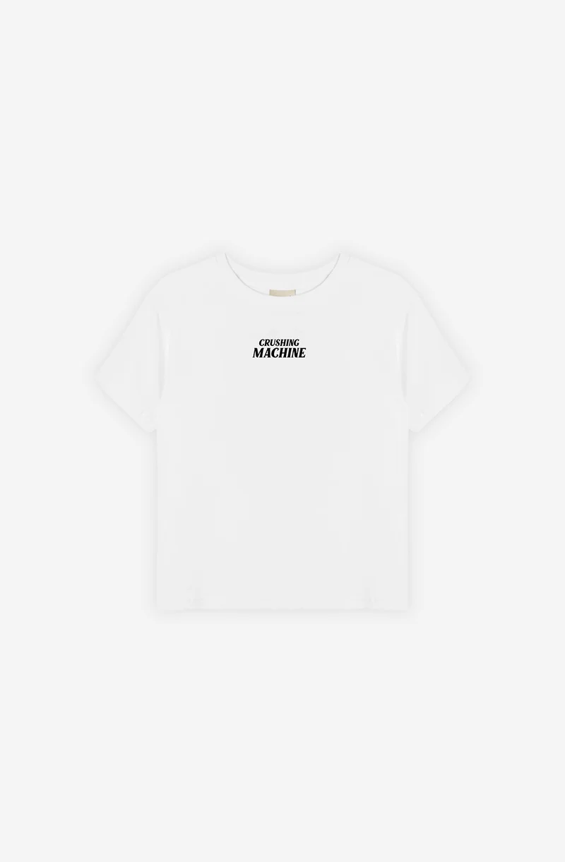 Machine à broyer T-Shirt blanc