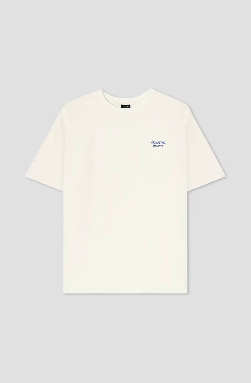 Camiseta Kaotiko Resort Ivory