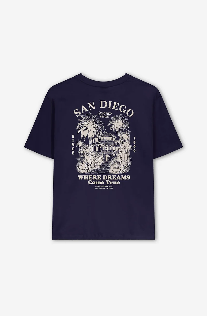 Kaotiko Resort T-Shirt Marine