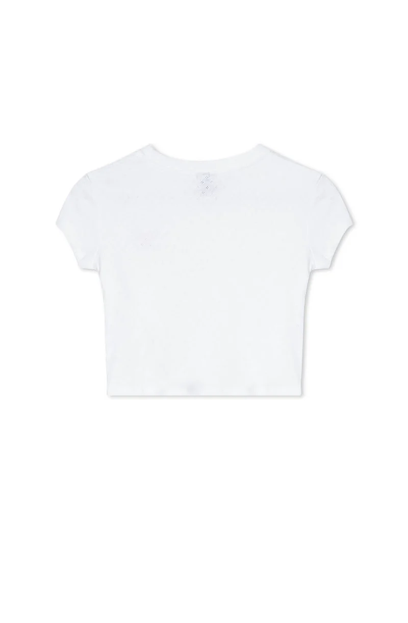 Broken Heart White/ Mallow T-Shirt