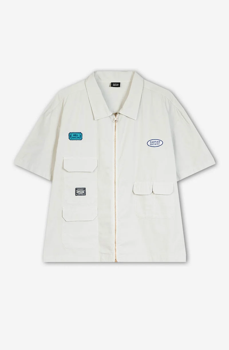Fuels Devils Valley Pearl Gray Shirt