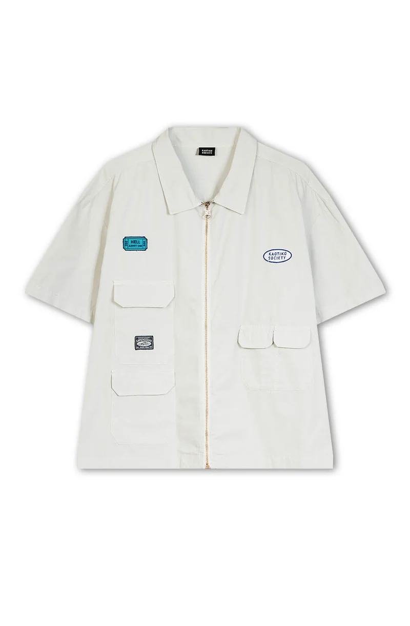 Fuels Devils Valley Pearl Gray Shirt