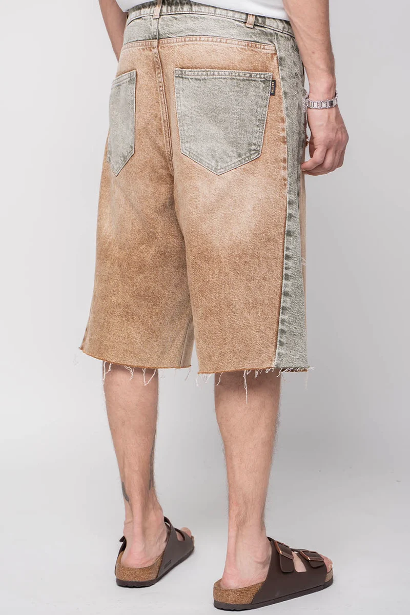 Tusa Short Washed Army/ Brown