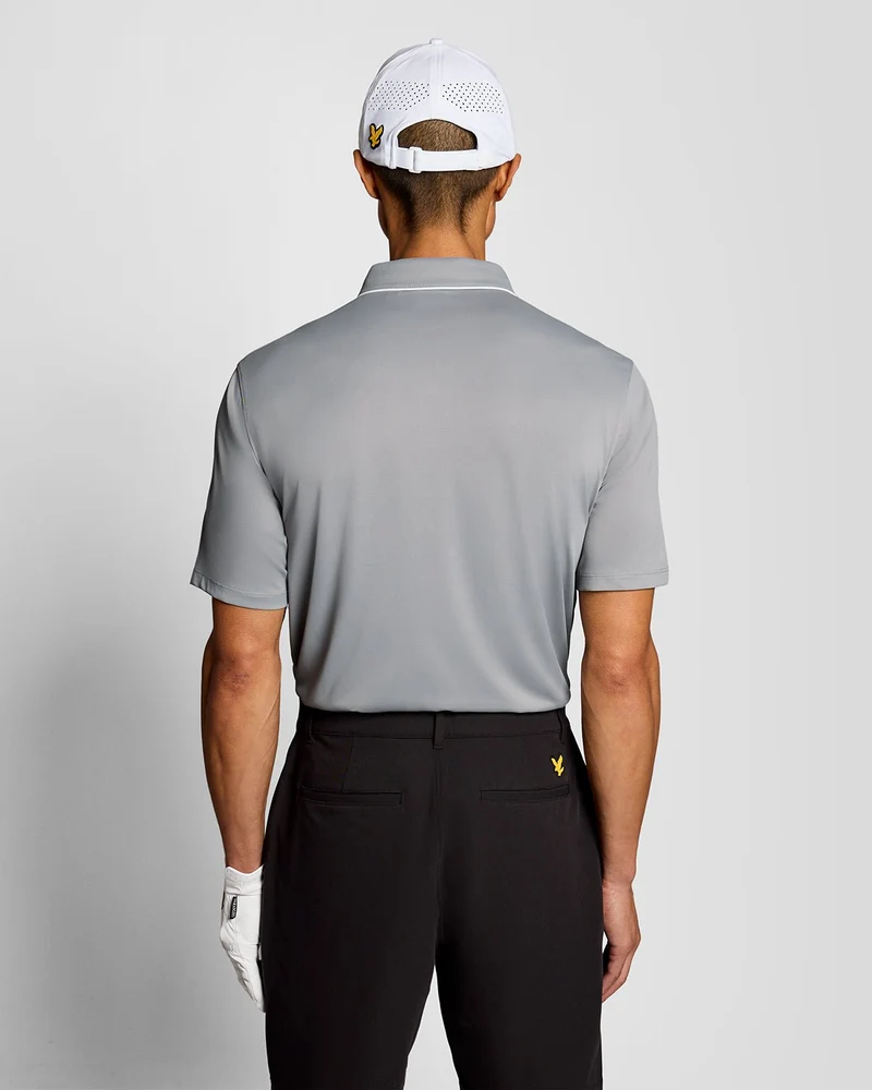 Contrast Collar Polo Shirt