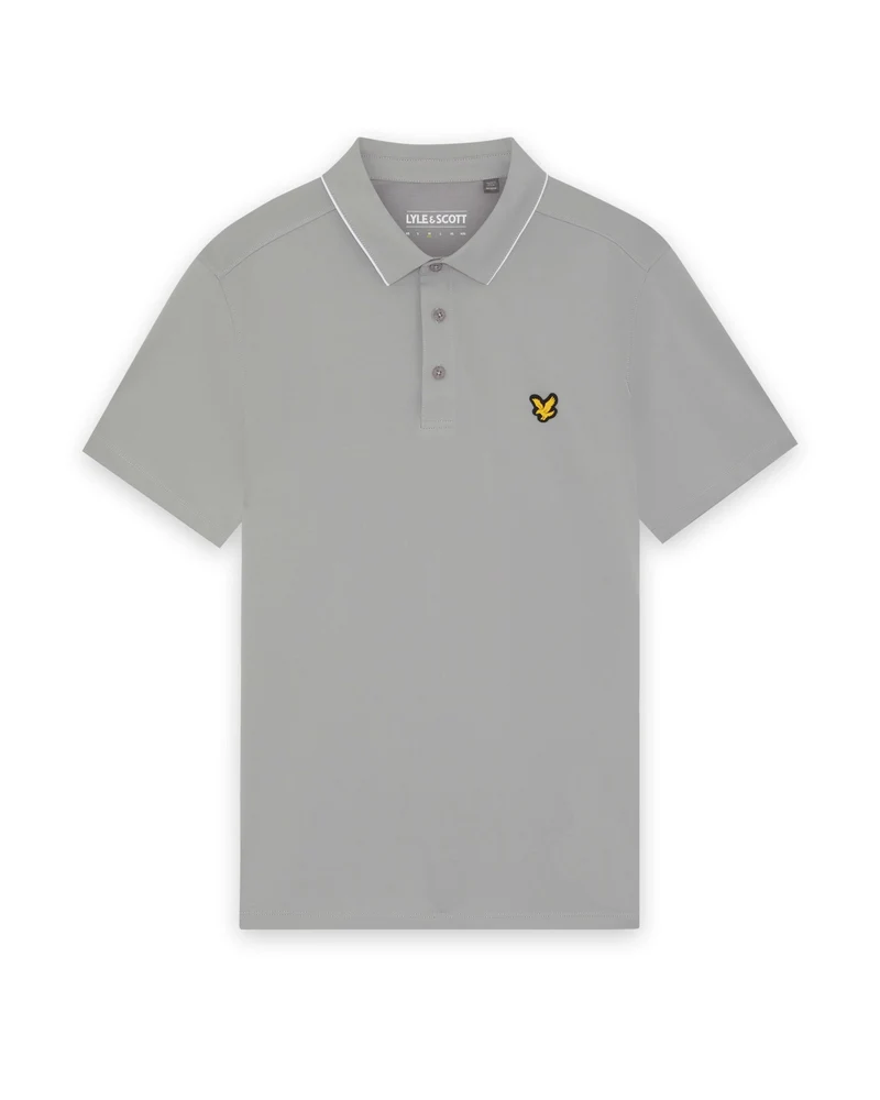 Contrast Collar Polo Shirt