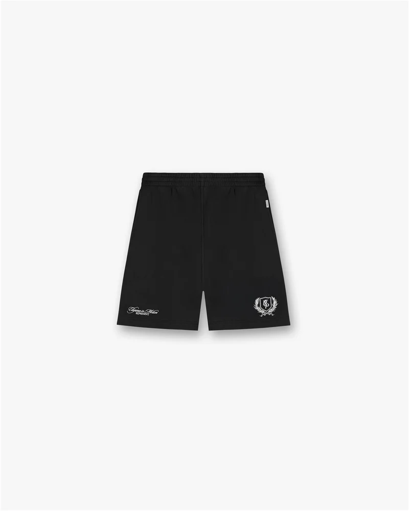 Represent Crest Short - Jet Black