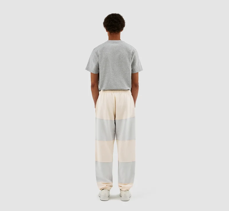Pantalon à rayures Tristian - Crème/Gris clair