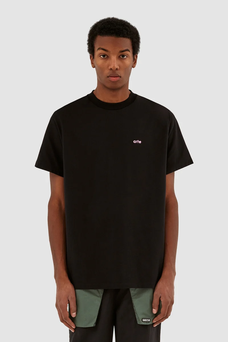 Tommy Back T-shirt Tikane - Noir