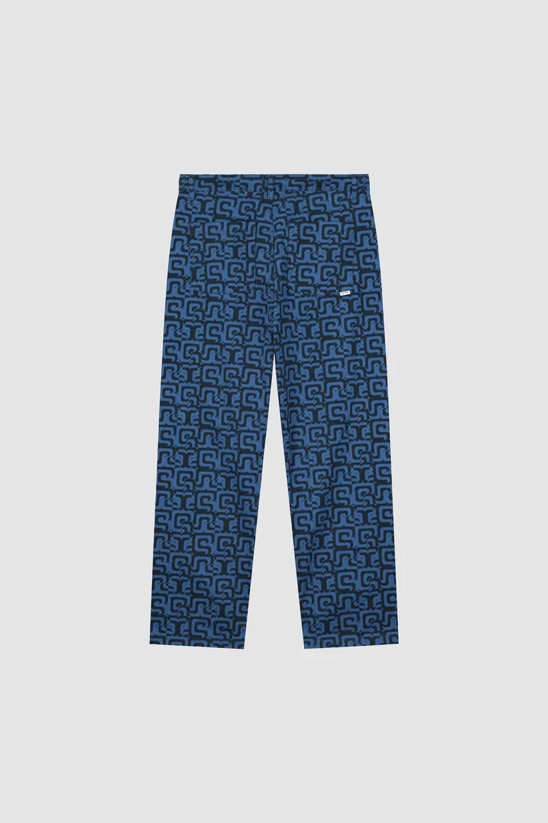 Pantalon Jonas Allover - Marine/Bleu