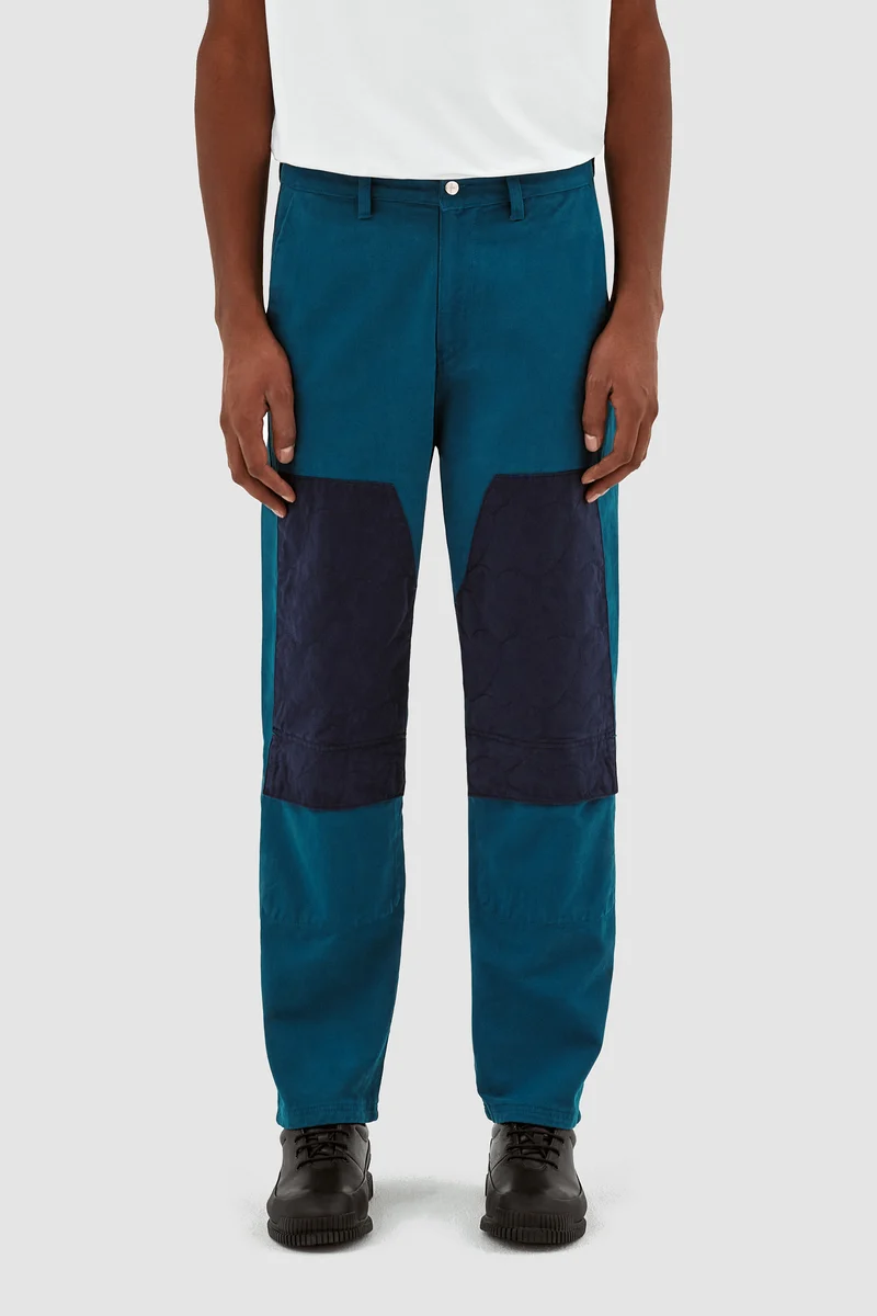 Pantalon rembourré Jules Heart - Bleu pétrole