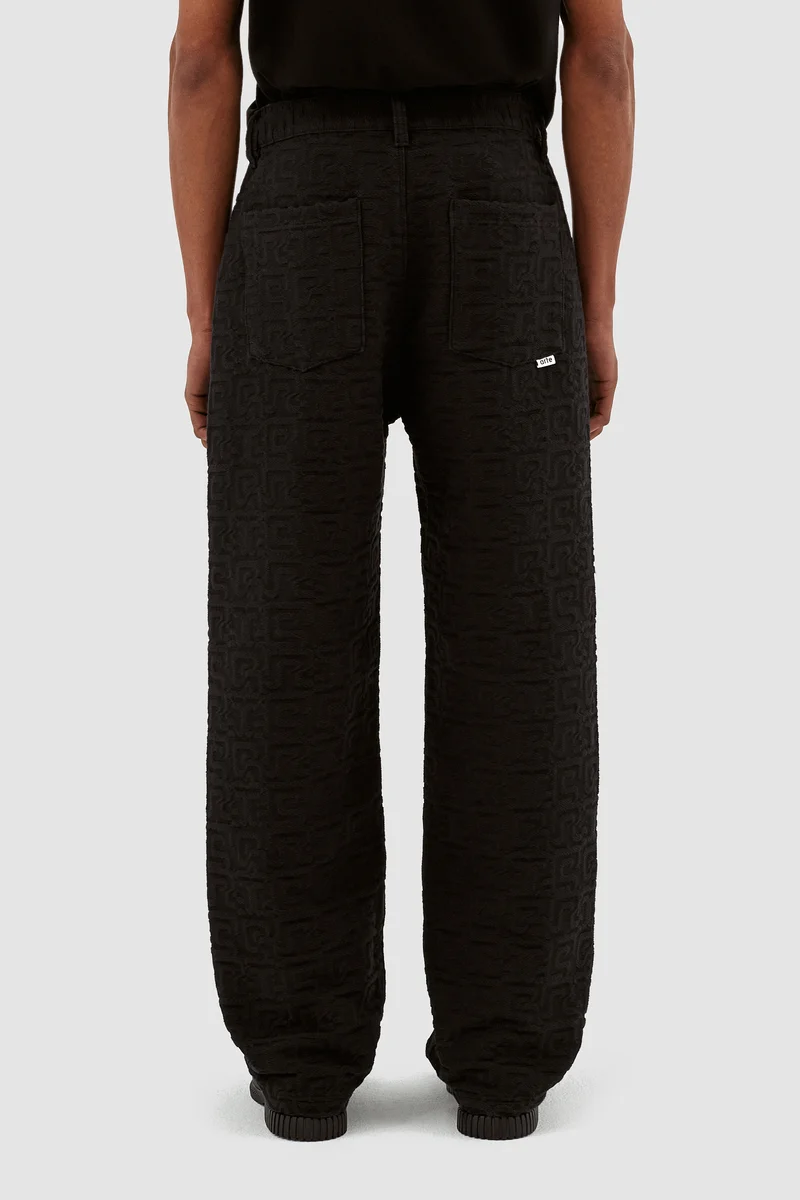 Pantalon Jones Jacquard - Noir