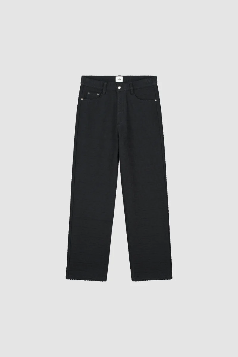 Pantalon Jones Jacquard - Noir