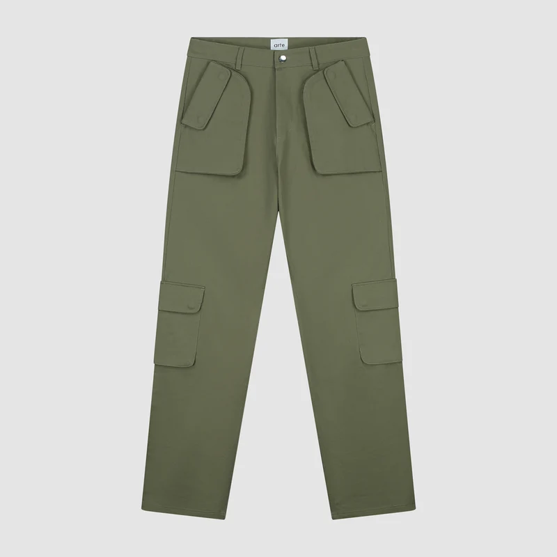 Pantalon cargo Jaden - Vert clair