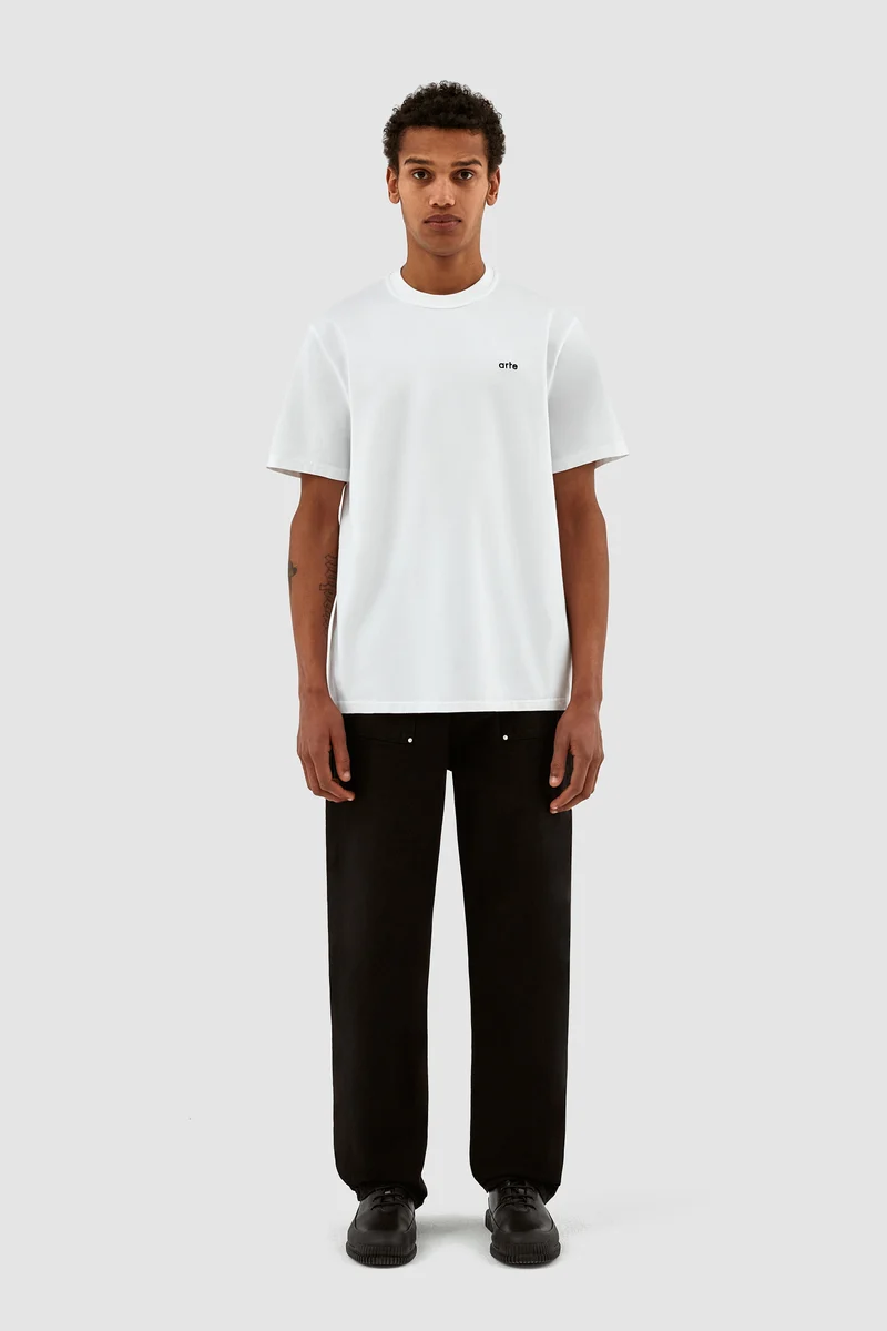 Tommy Back Logo T-shirt - Blanc