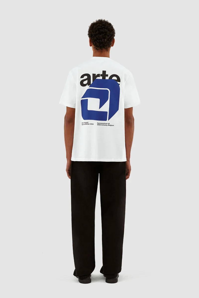 Tommy Back Logo T-shirt - Blanc