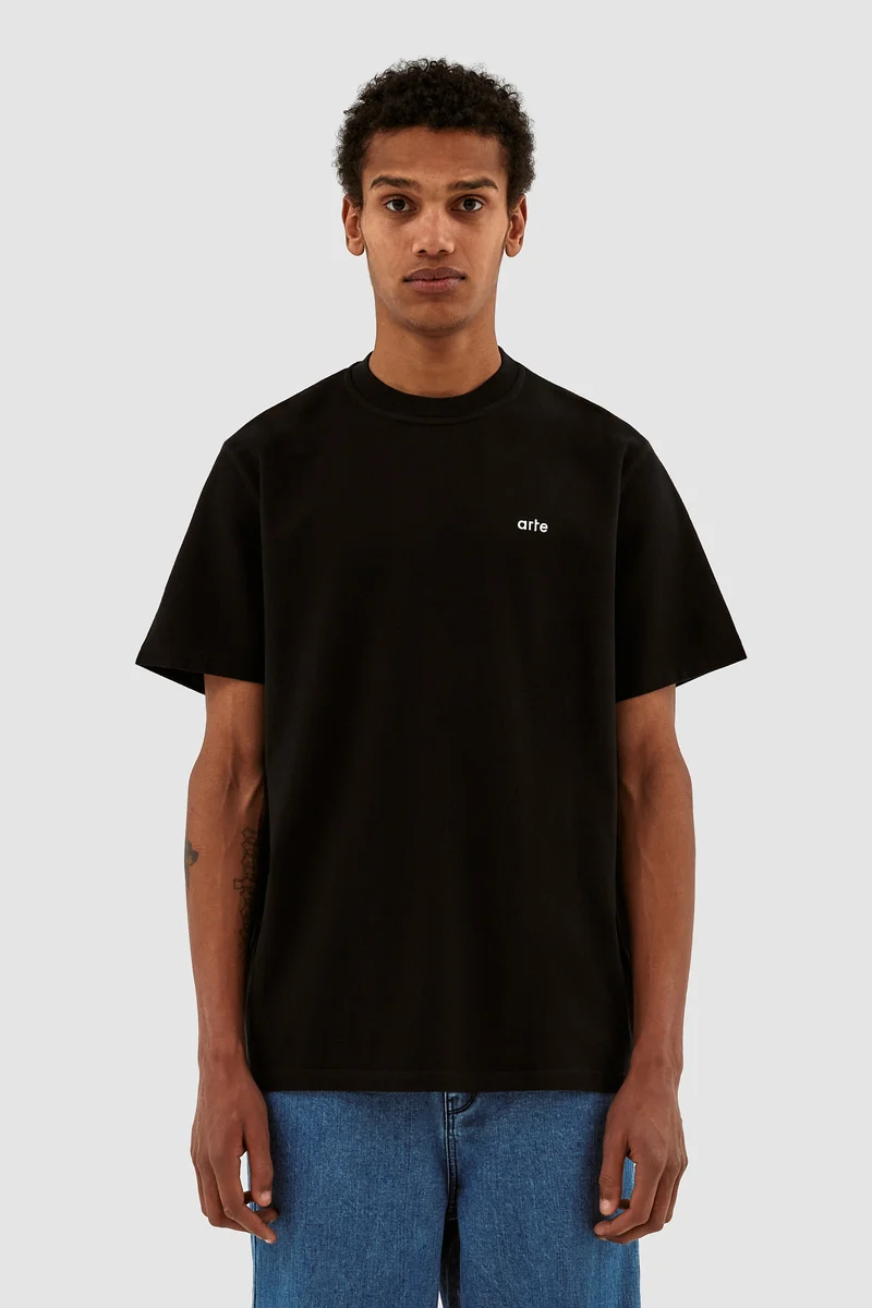 T-shirt Tommy Back A - Noir