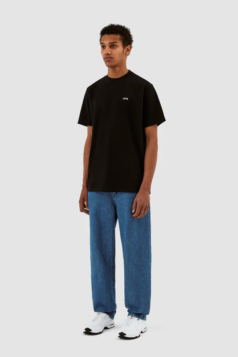 T-shirt Tommy Back A - Noir
