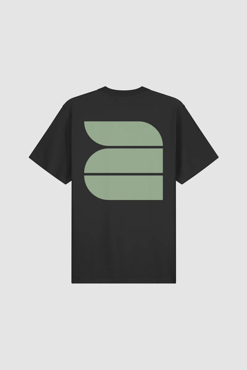 T-shirt Tommy Back A - Noir