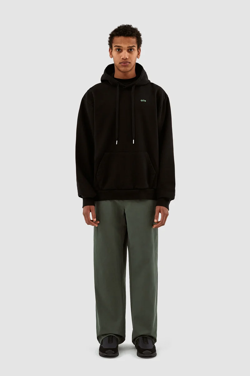 Harmon Back A Pixel Hoodie - Noir