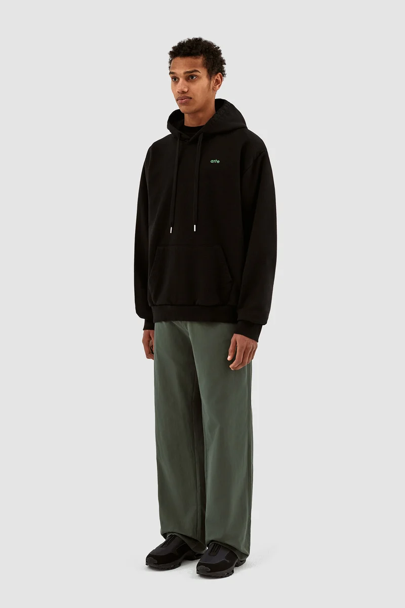 Harmon Back A Pixel Hoodie - Noir
