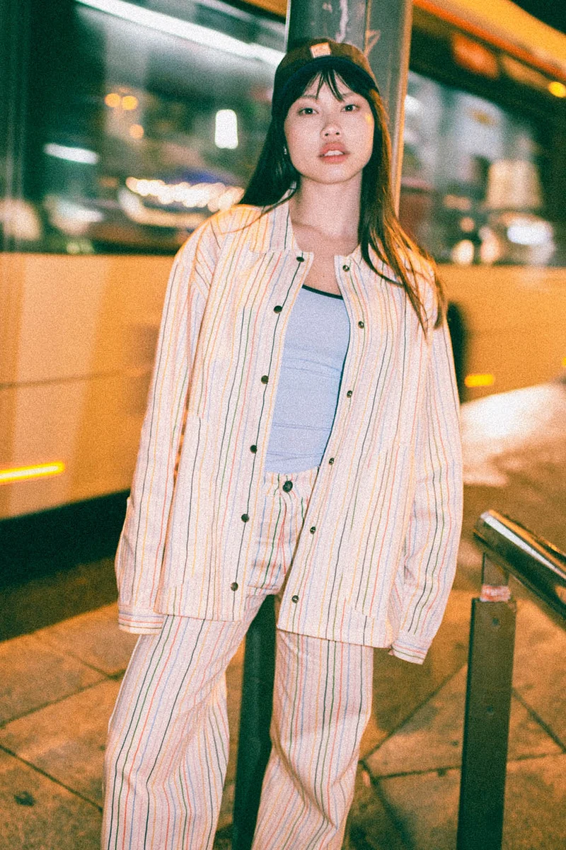Veste Multi Stripes Apple Ivory