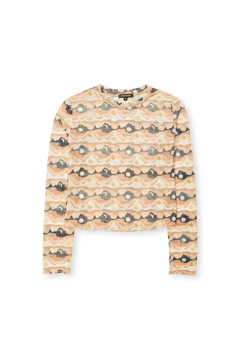 T-shirt en tulle Jasper Brown