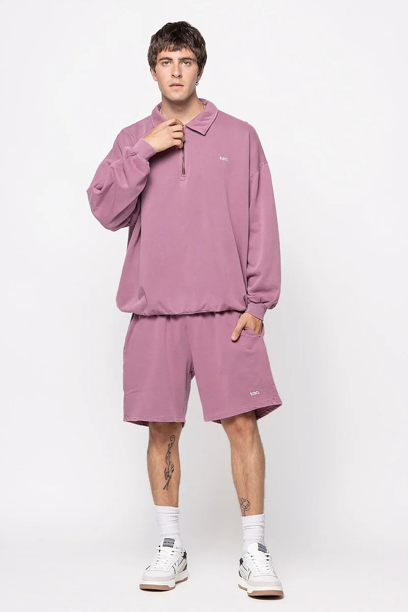 Bermuda Washed Daylen Burgundy