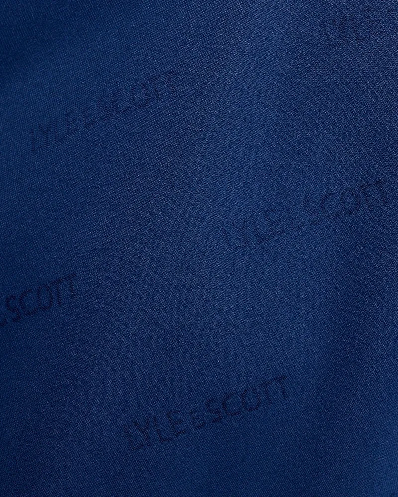 Sports Embossed Logo Football Shorts