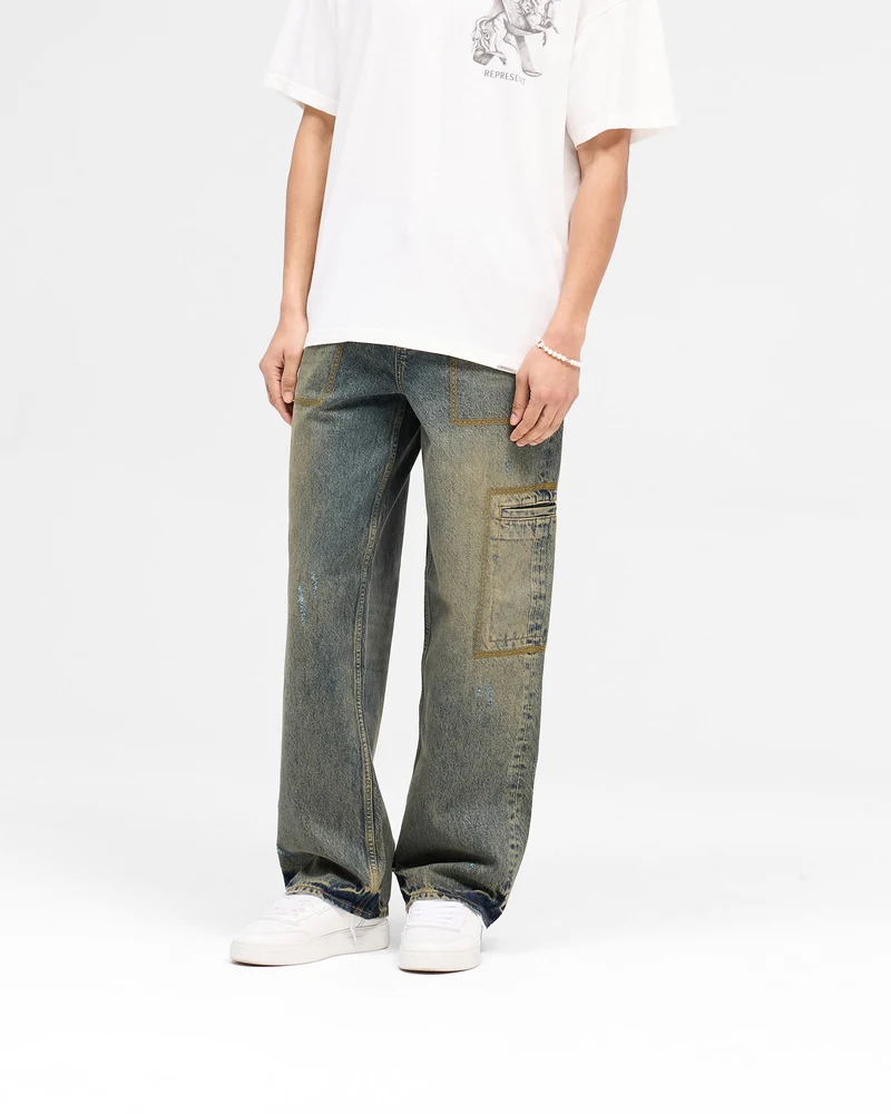 R3 Drive Denim - Tobacco Blue