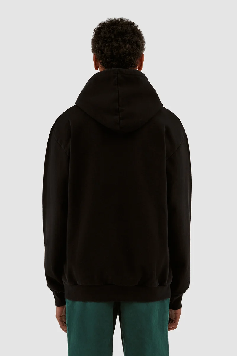 Sweat à capuche graphique Harmon - Noir