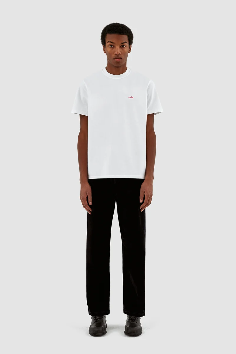 T-shirt Tommy Back A - Blanc