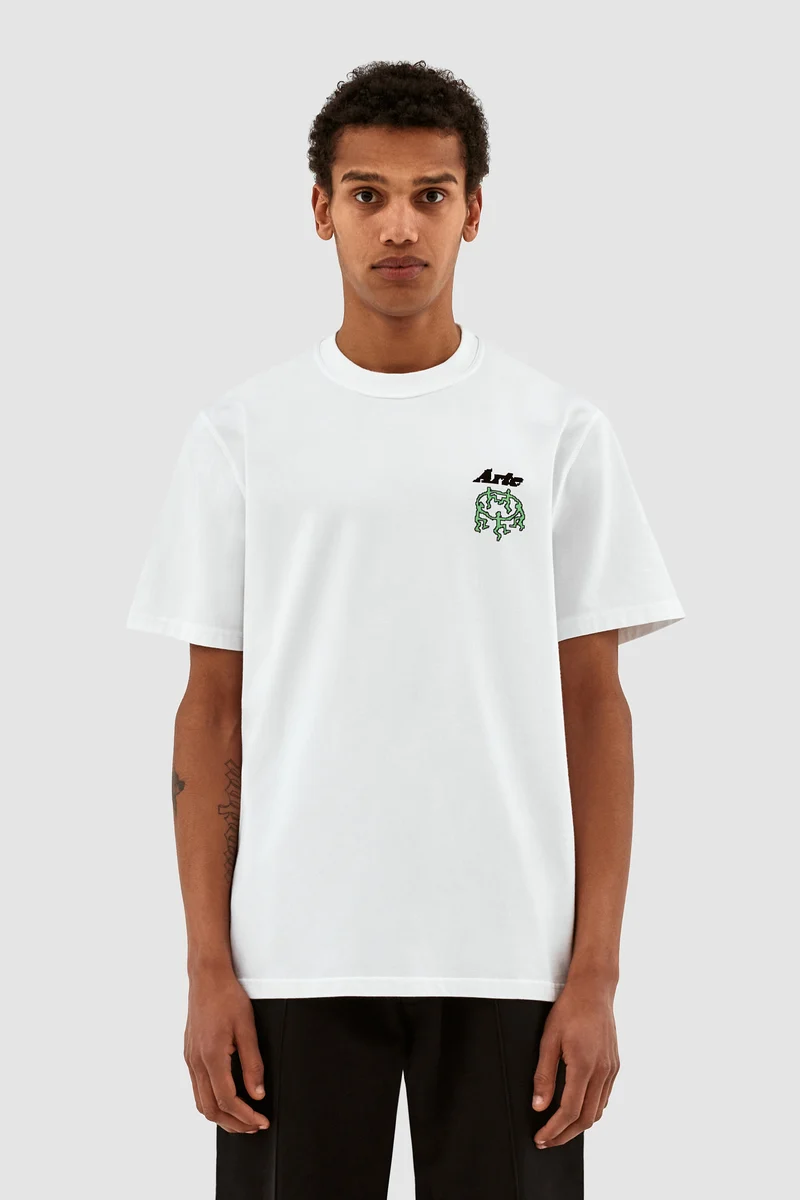 Tommy Back T-shirt Pixel Dancers - Blanc