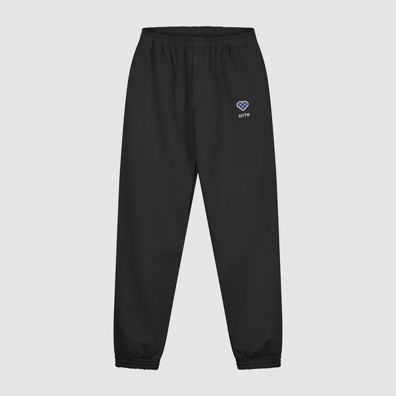 Pantalon Tristian Heart Patch - Noir