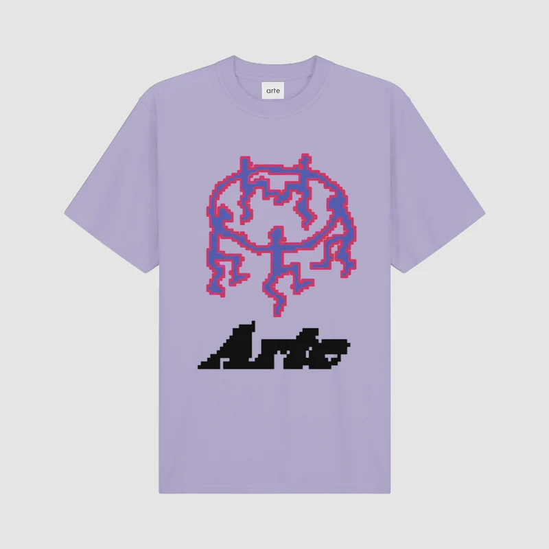 T-shirt Tommy Pixel Dancers - Violet